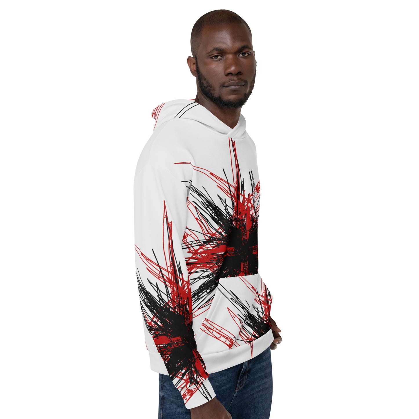 Abstract Unisex Hoodie