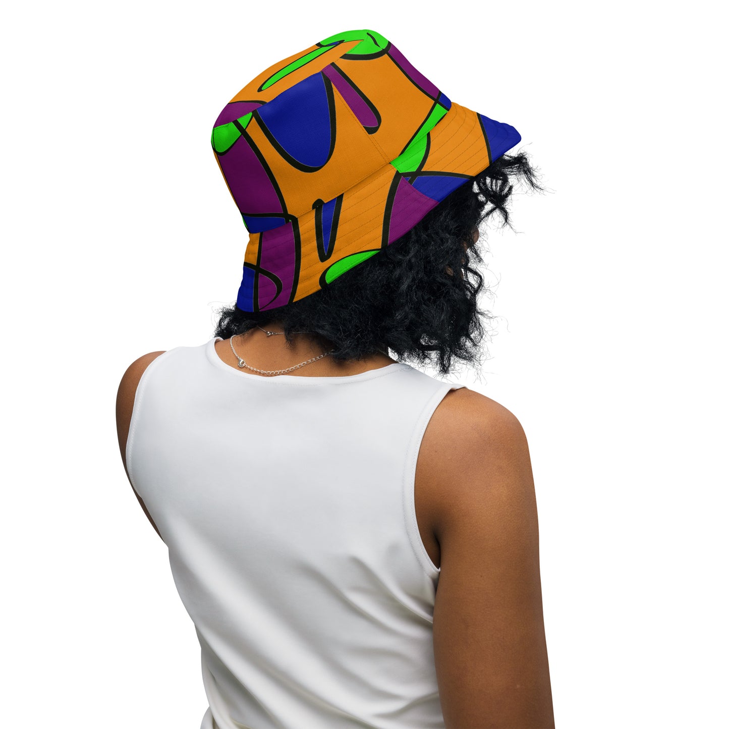 Abstract Reversible bucket hat - O By Onica Online Store