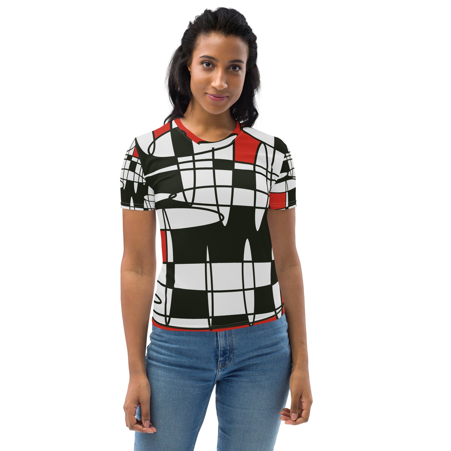 Abstract Women's T-shirt - O By Onica Online Store