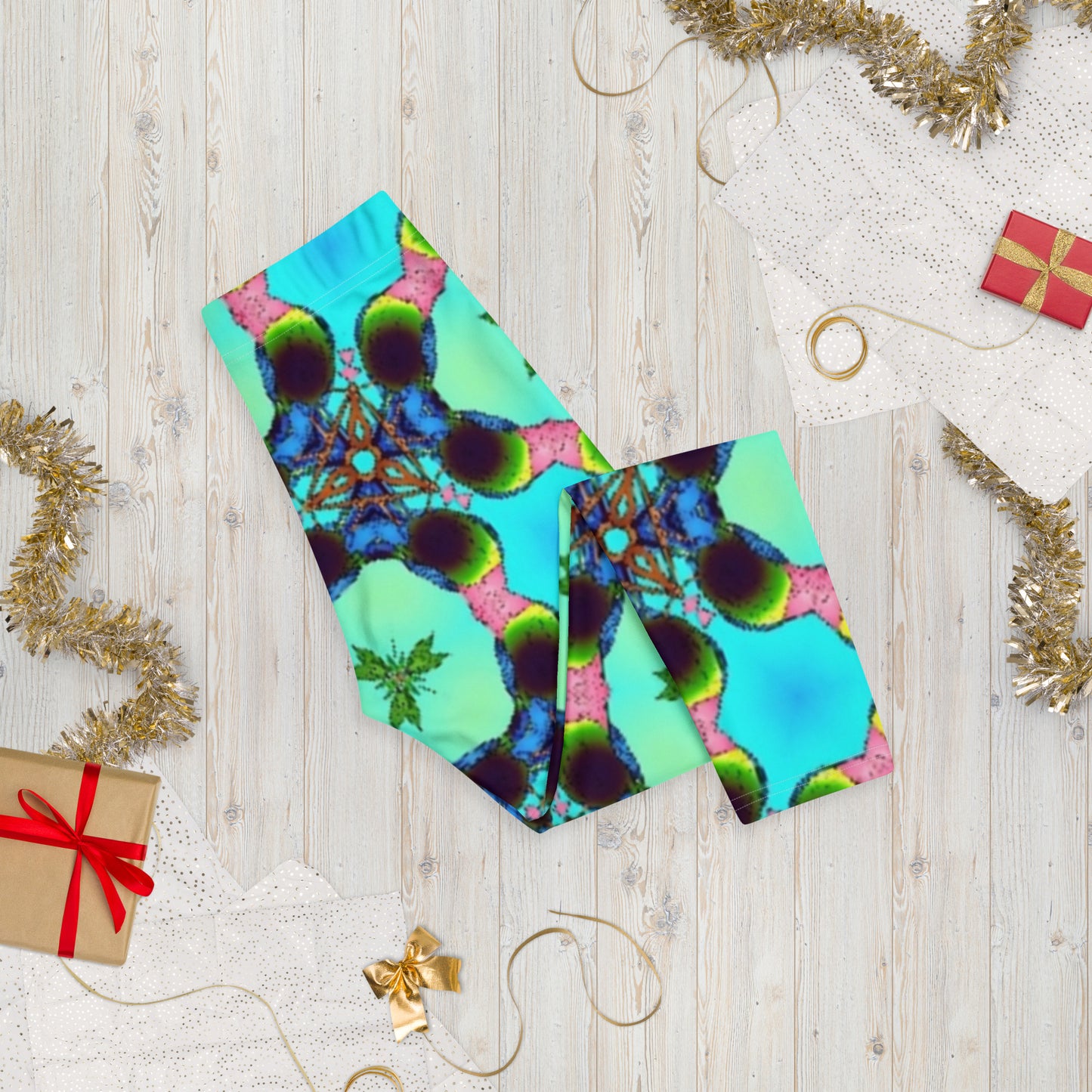 Abstract Capri Leggings - O By Onica Online Store