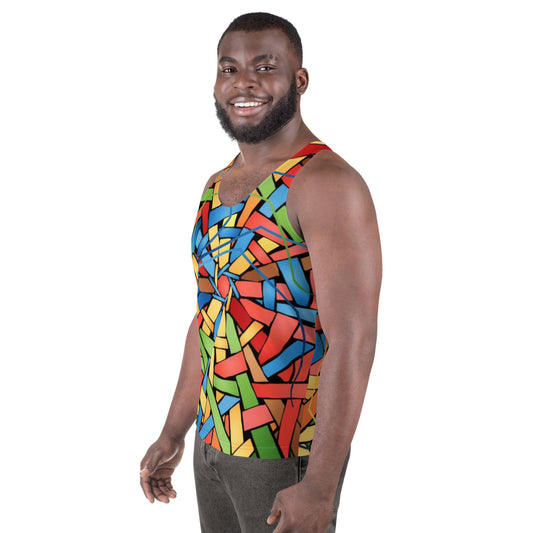Abstract Unisex Tank Top - O By Onica Online Store