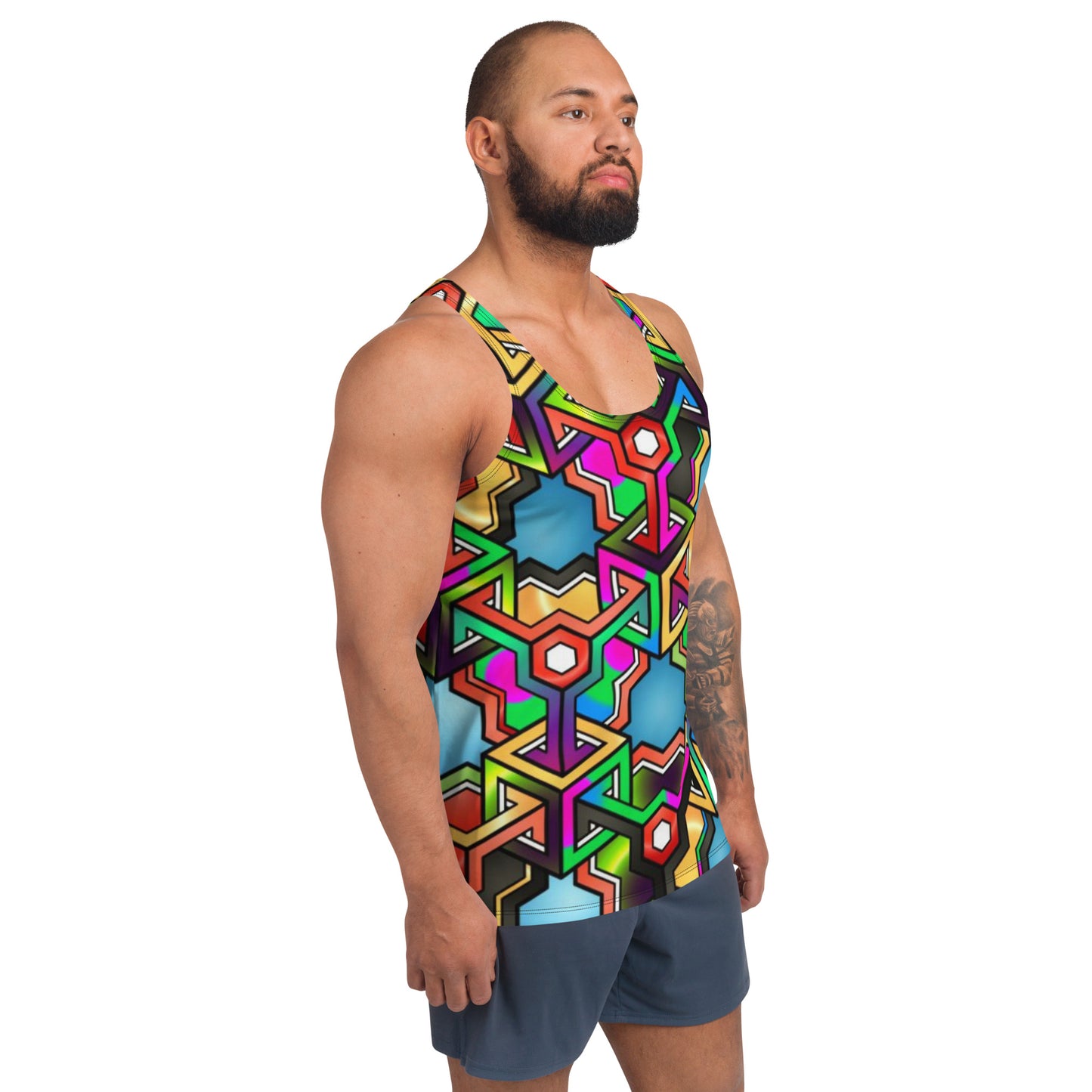 Abstract Unisex Tank Top - O By Onica Online Store