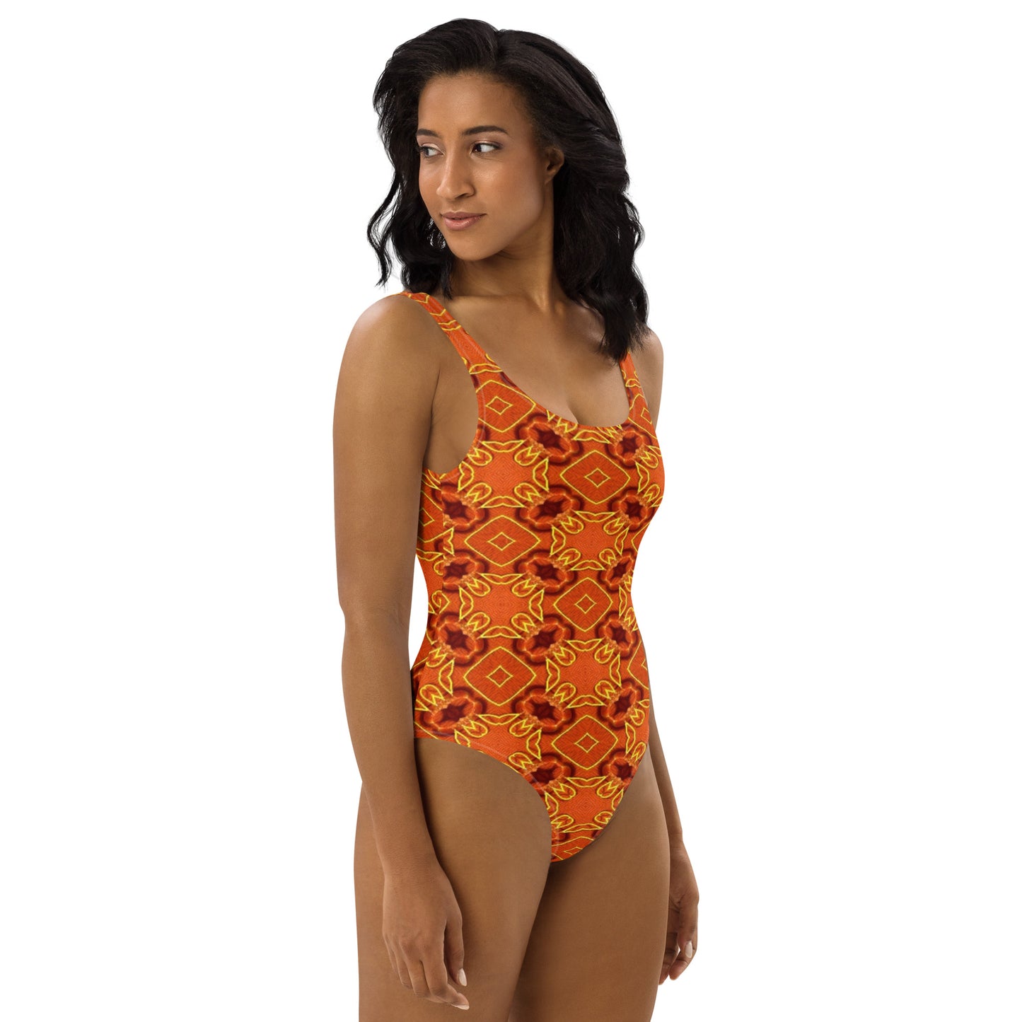 Abstract One-Piece Swimsuit - O By Onica Online Store