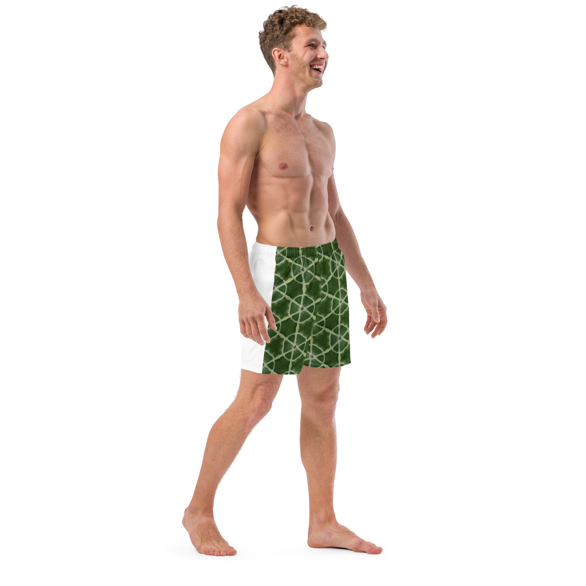 Abstract Men's swim trunks - O By Onica Online Store