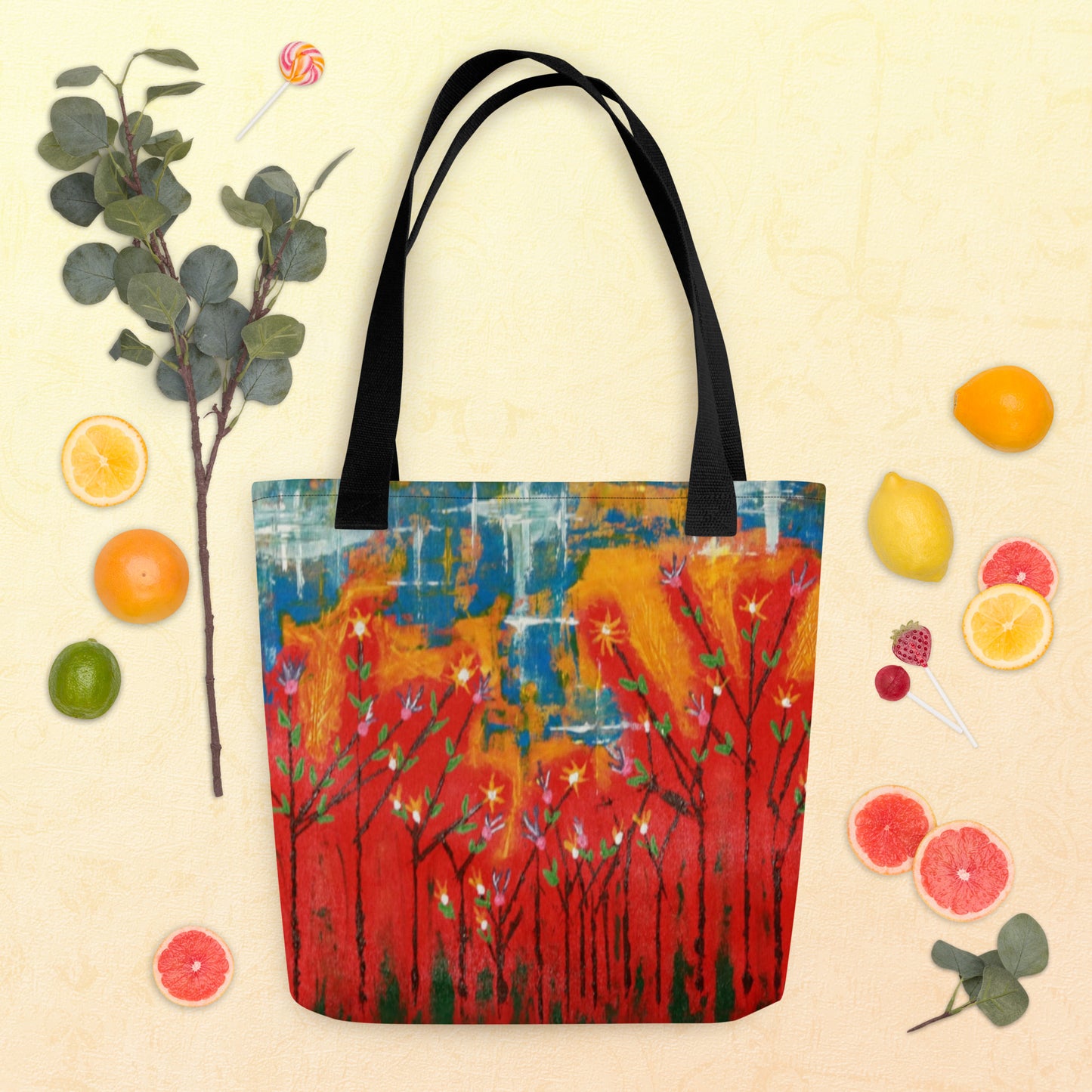 Abstract Tote Bag - O By Onica Online Store